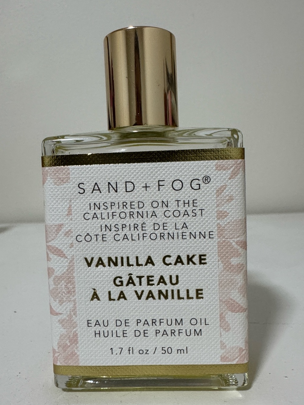 NWT Sand + Fog Vanilla Cake Eau de Parfum Oil 50 ml / 1.7 fl oz